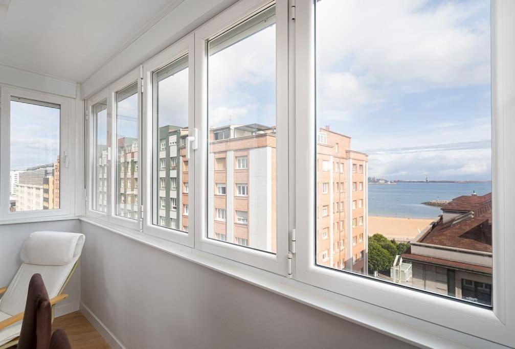 Myhousespain - Moderno Piso Frente Al Mar Gijón Buitenkant foto